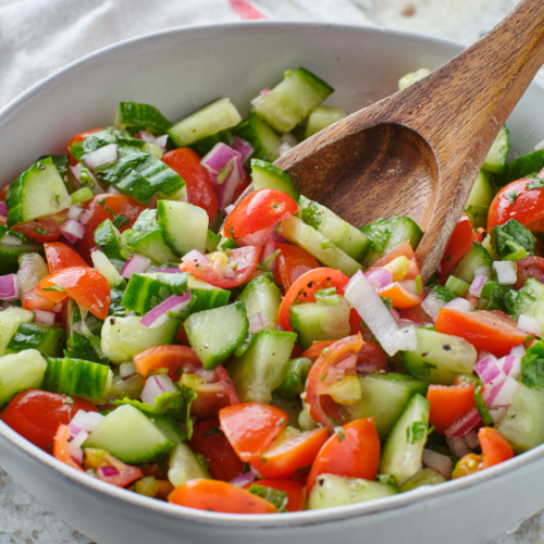Easy Summer Cucumber Tomato Salad Recipe: Fresh, Healthy, and Delicious